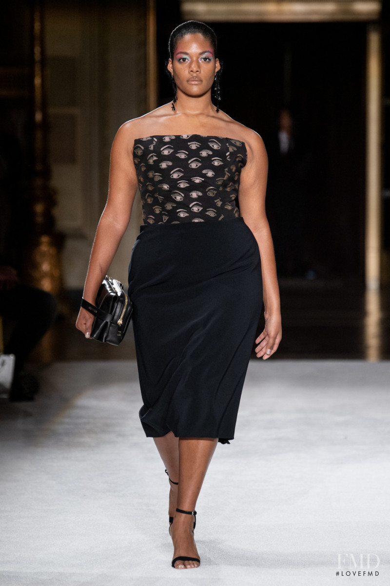Chloe Vero featured in  the Christian Siriano fashion show for Spring/Summer 2020
