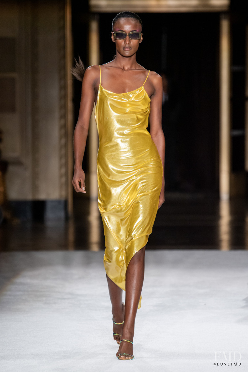Lula Kenfe featured in  the Christian Siriano fashion show for Spring/Summer 2020