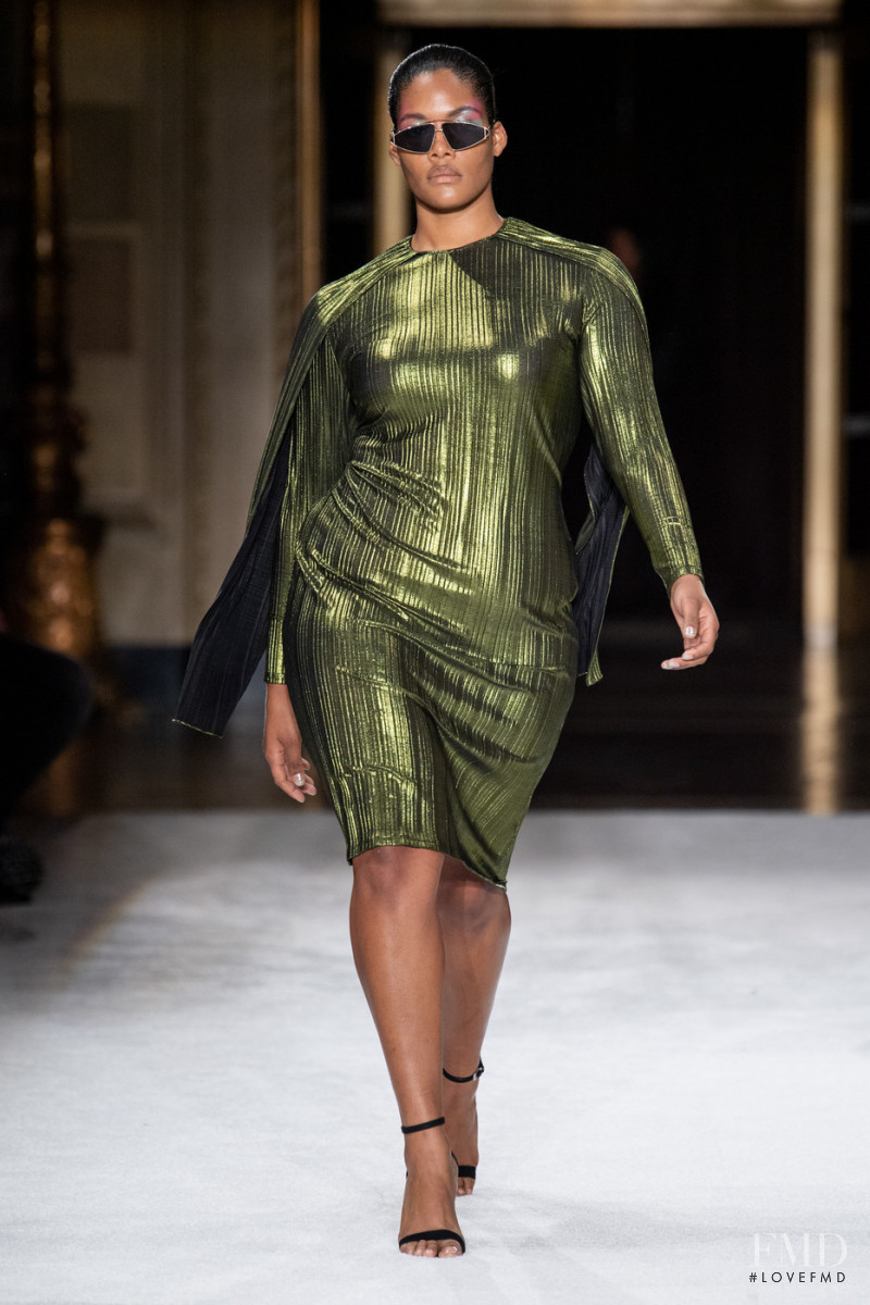 Chloe Vero featured in  the Christian Siriano fashion show for Spring/Summer 2020
