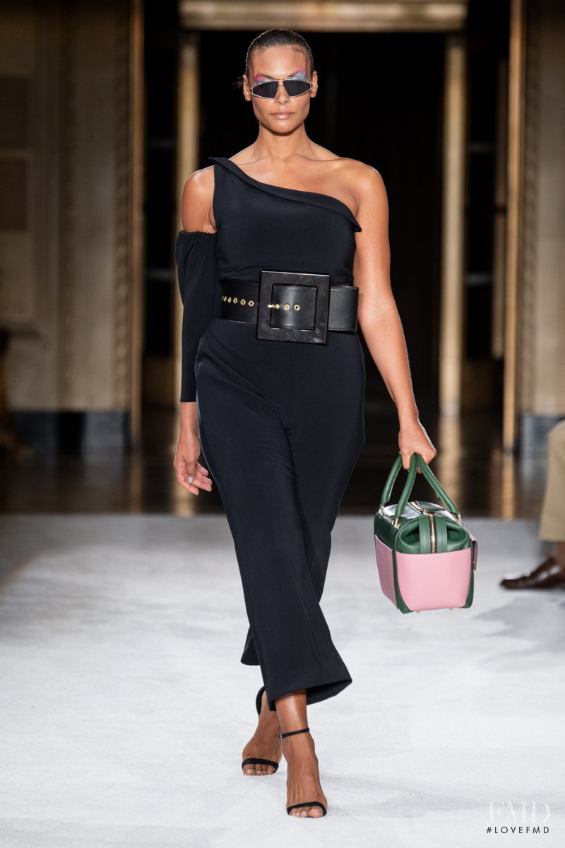 Marquita Pring featured in  the Christian Siriano fashion show for Spring/Summer 2020