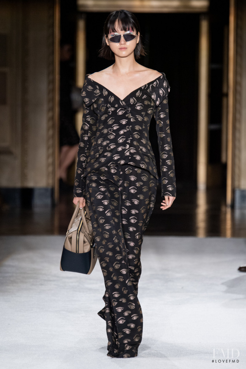 Joony Kim featured in  the Christian Siriano fashion show for Spring/Summer 2020