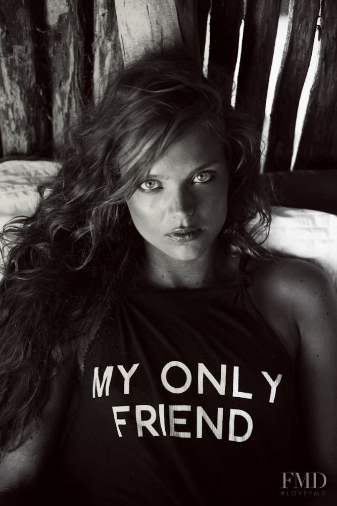 Svea Berlie featured in  the Wildfox lookbook for Spring 2014