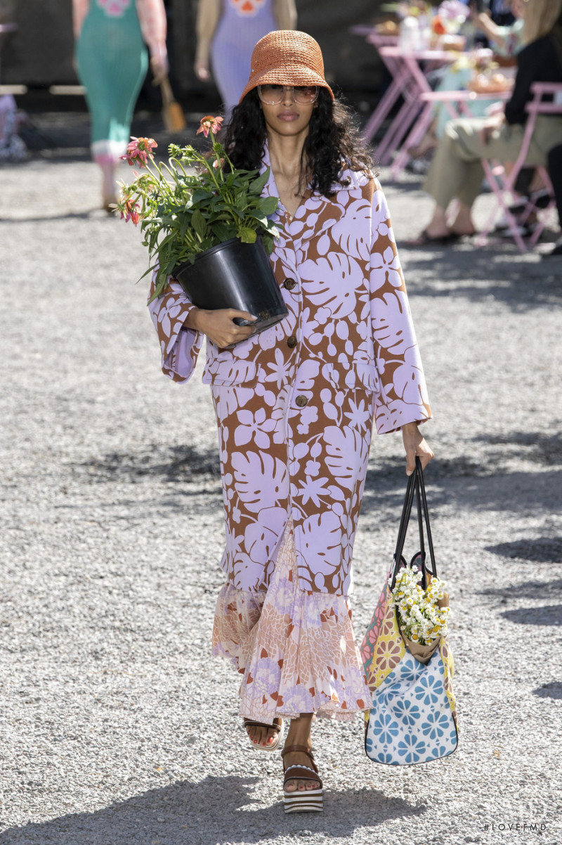 Pooja Mor featured in  the Kate Spade New York fashion show for Spring/Summer 2020