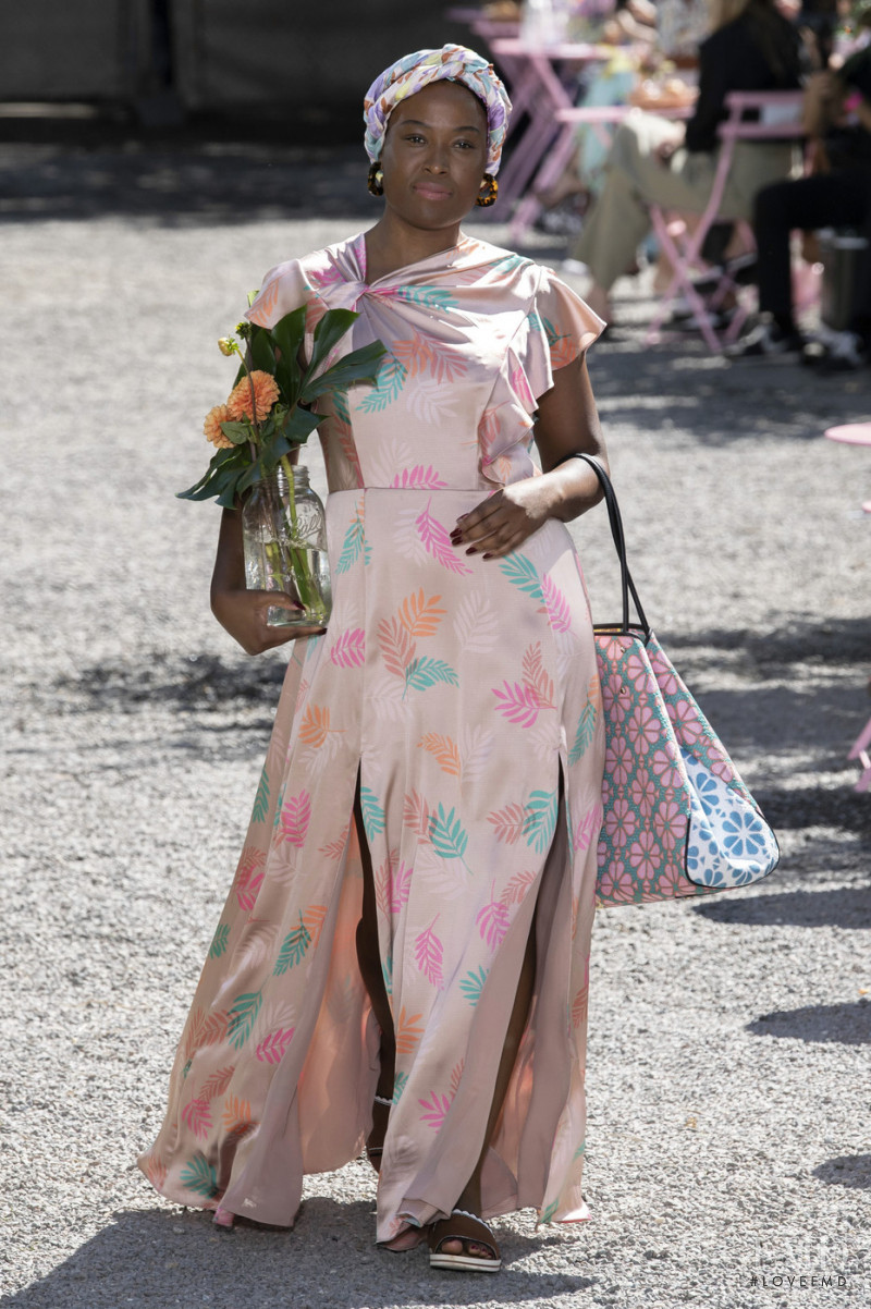 Nicola Vassell featured in  the Kate Spade New York fashion show for Spring/Summer 2020