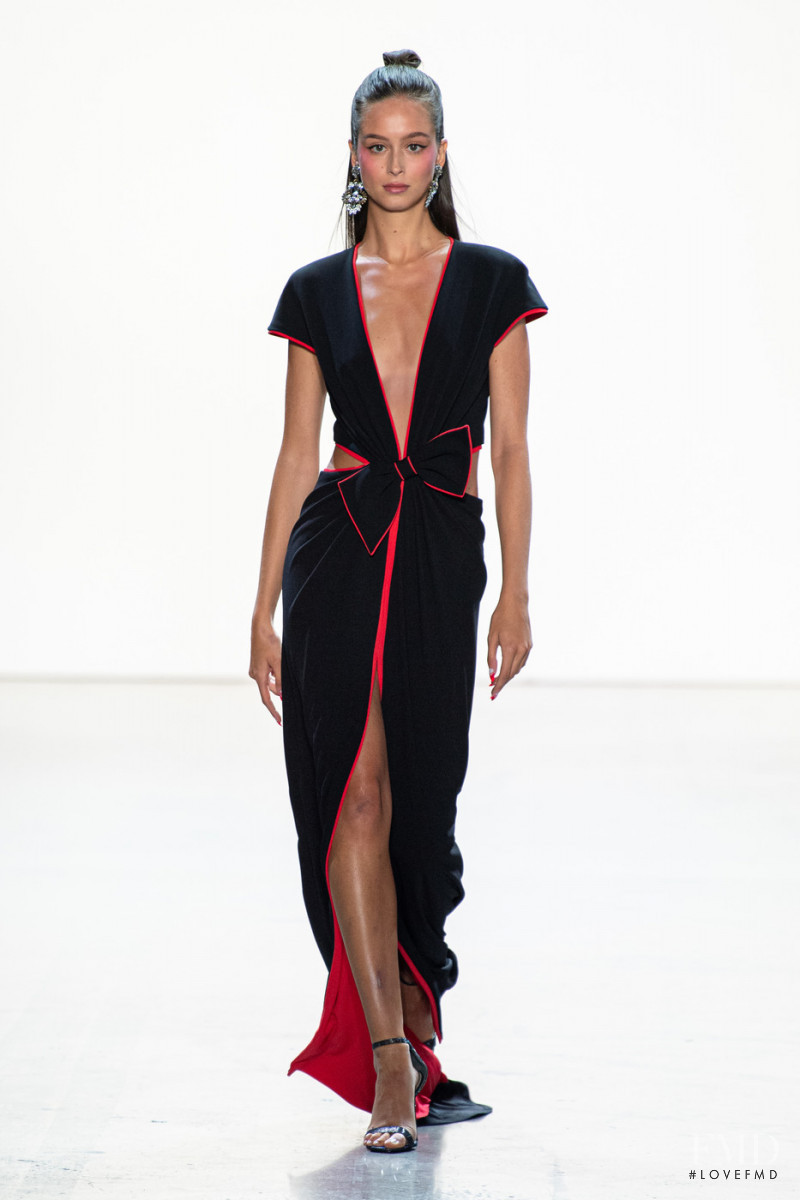 Chiara Corridori featured in  the Tadashi Shoji fashion show for Spring/Summer 2020