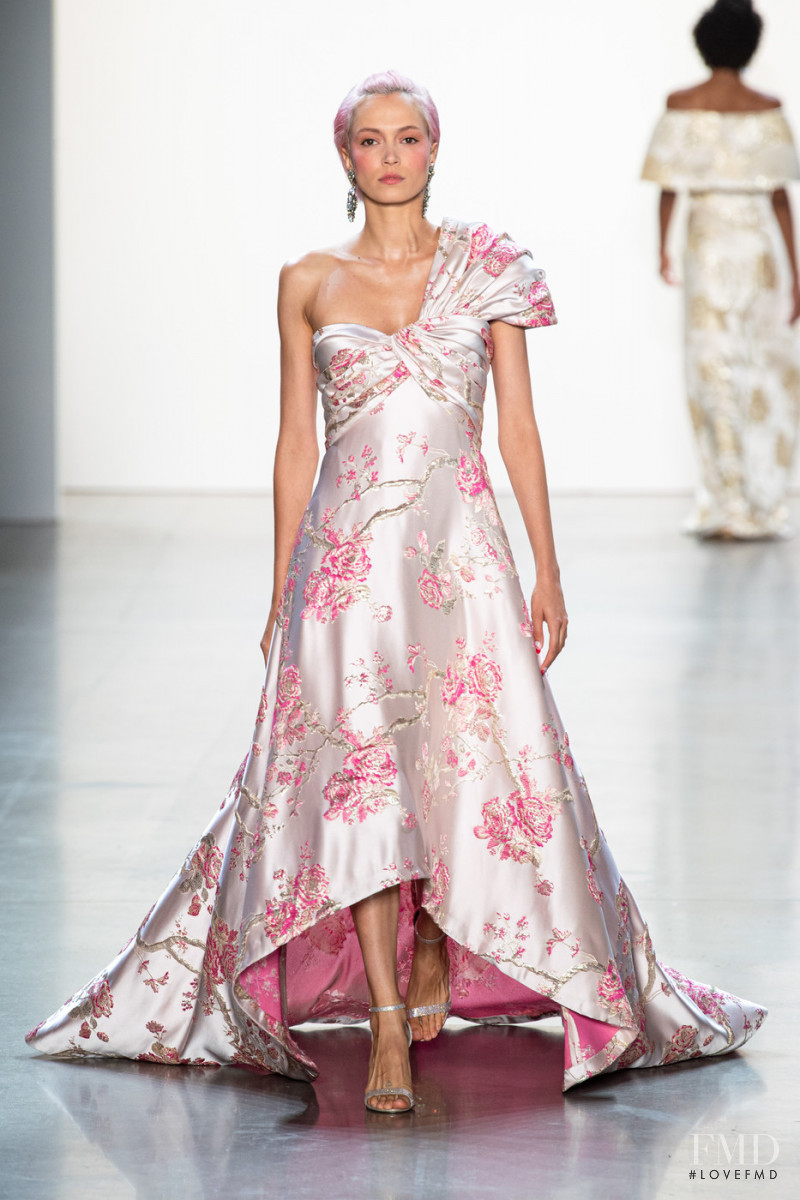 Kate Vitamin featured in  the Tadashi Shoji fashion show for Spring/Summer 2020