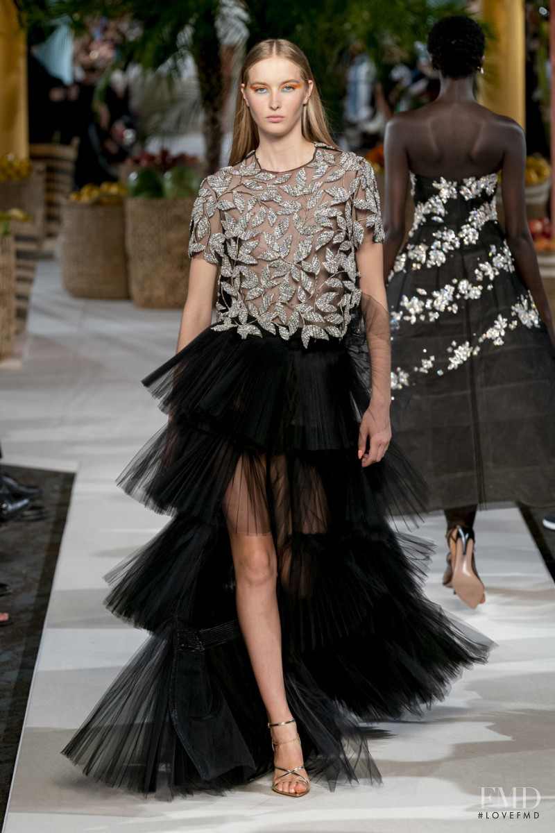 Kateryna Zub featured in  the Oscar de la Renta fashion show for Spring/Summer 2020