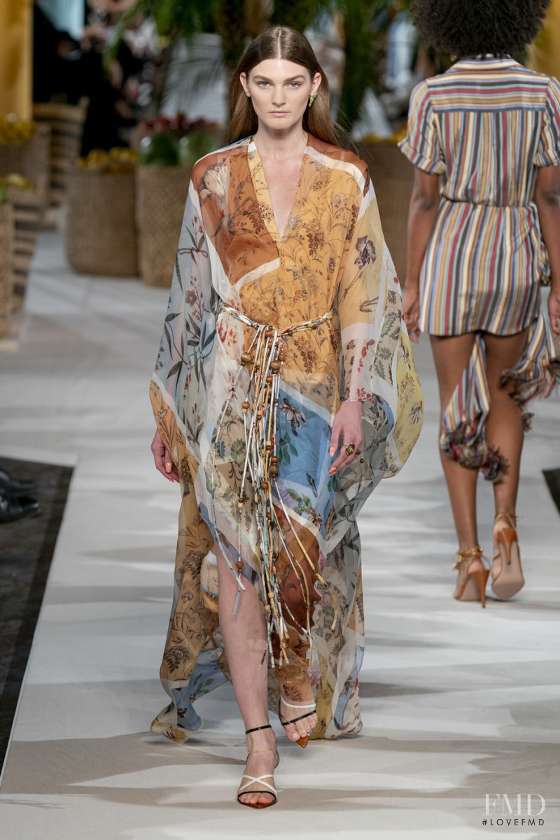 Nastya Abramova featured in  the Oscar de la Renta fashion show for Spring/Summer 2020