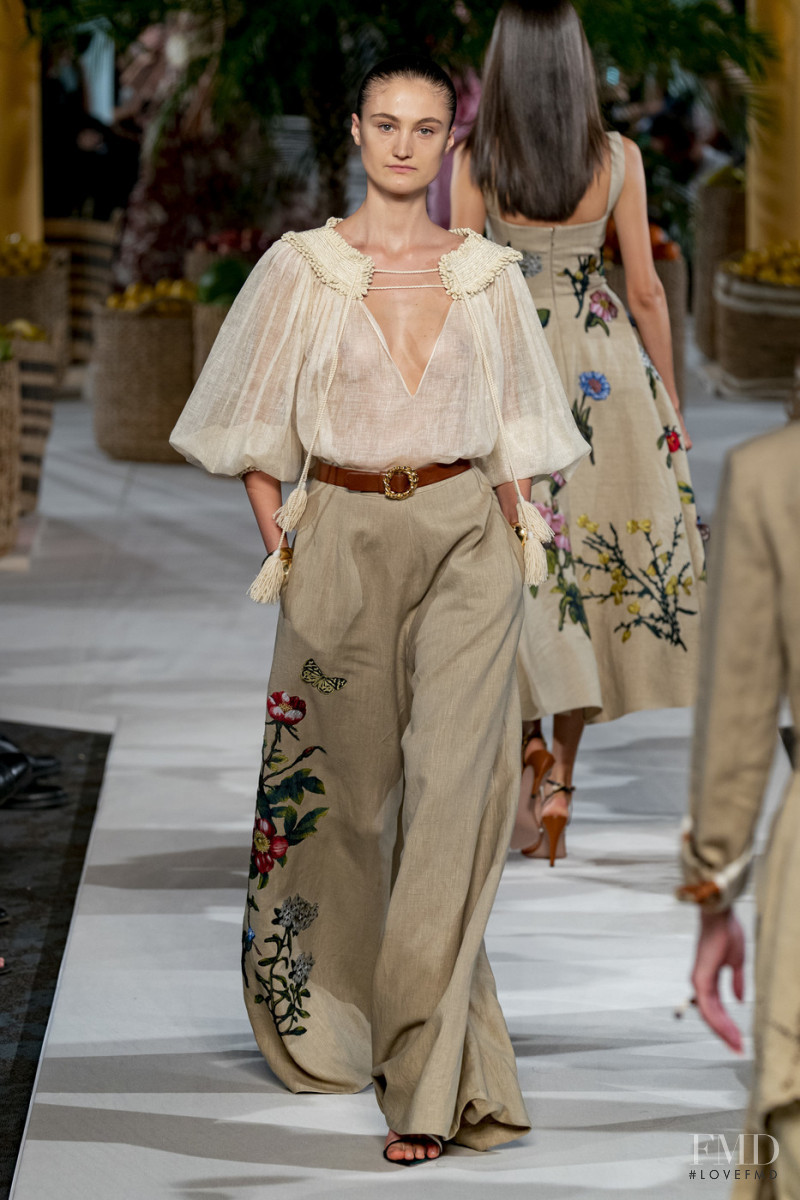 Vik Kukandina featured in  the Oscar de la Renta fashion show for Spring/Summer 2020