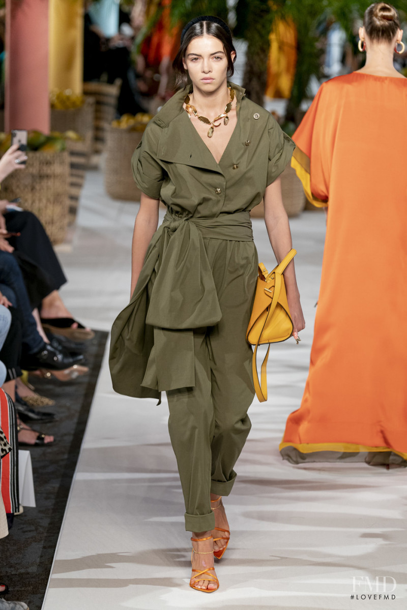 Maria Miguel featured in  the Oscar de la Renta fashion show for Spring/Summer 2020