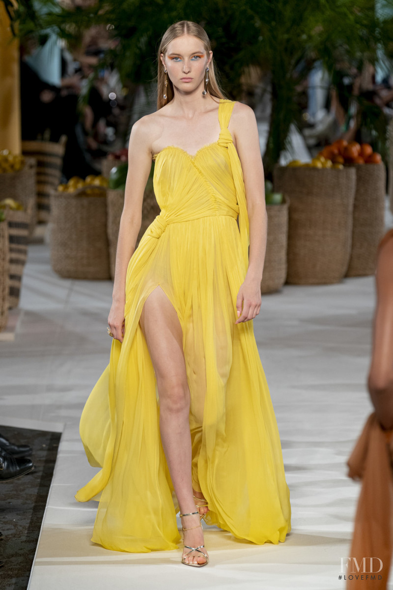 Kateryna Zub featured in  the Oscar de la Renta fashion show for Spring/Summer 2020