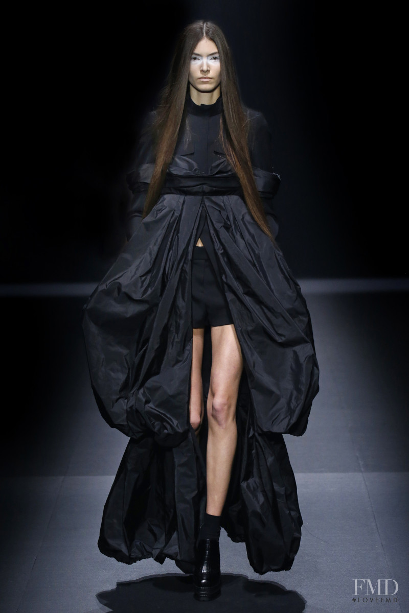 Alberte Mortensen featured in  the Vera Wang fashion show for Spring/Summer 2020