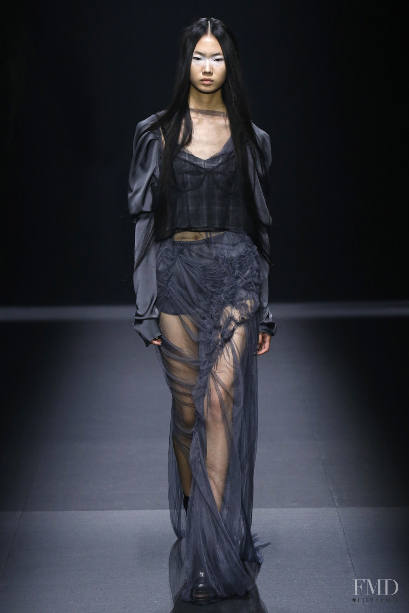 Sijia Kang featured in  the Vera Wang fashion show for Spring/Summer 2020