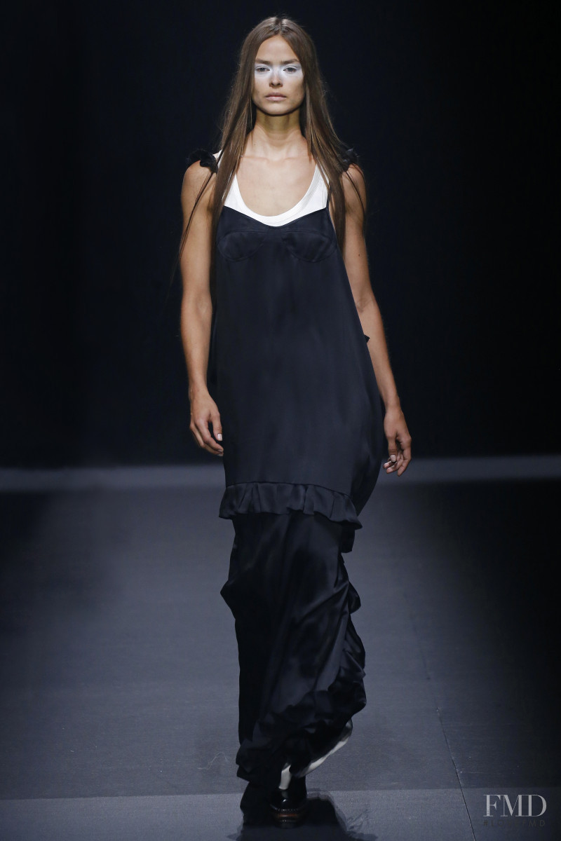 Birgit Kos featured in  the Vera Wang fashion show for Spring/Summer 2020