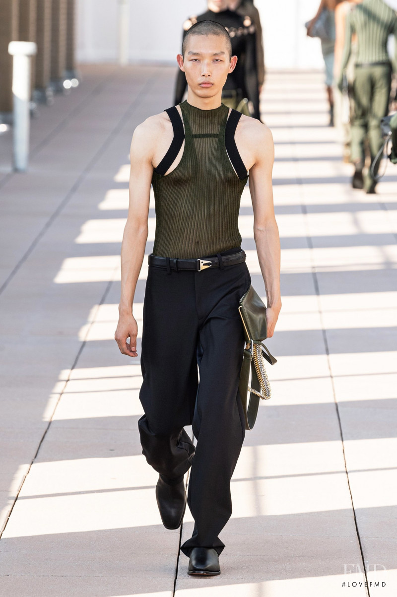 Xu Meen featured in  the Dion Lee fashion show for Spring/Summer 2020