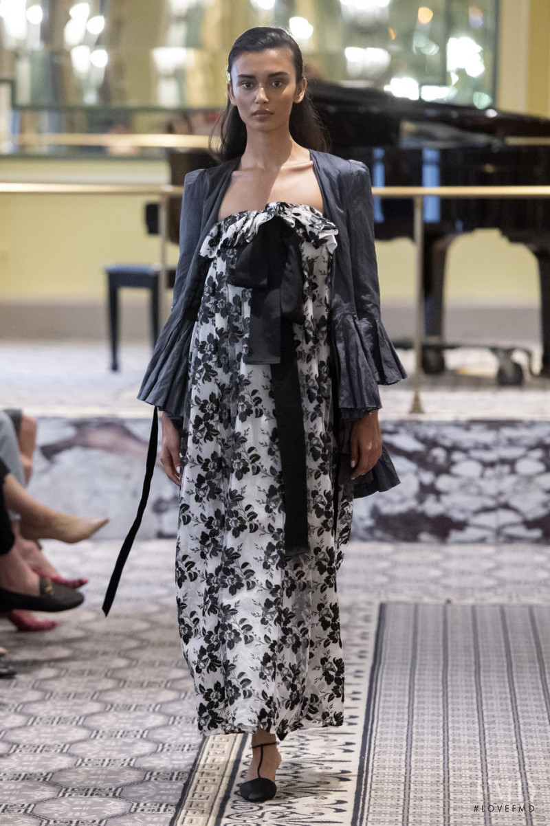 Madhulika Sharma featured in  the Brock Collection fashion show for Spring/Summer 2020