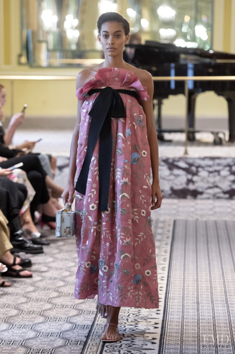 Samile Bermannelli featured in  the Brock Collection fashion show for Spring/Summer 2020
