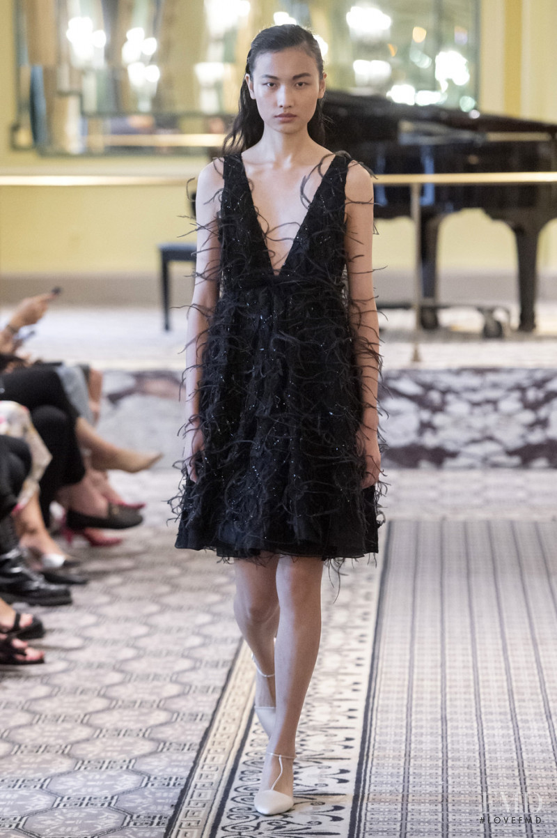 Ning Jinyi featured in  the Brock Collection fashion show for Spring/Summer 2020