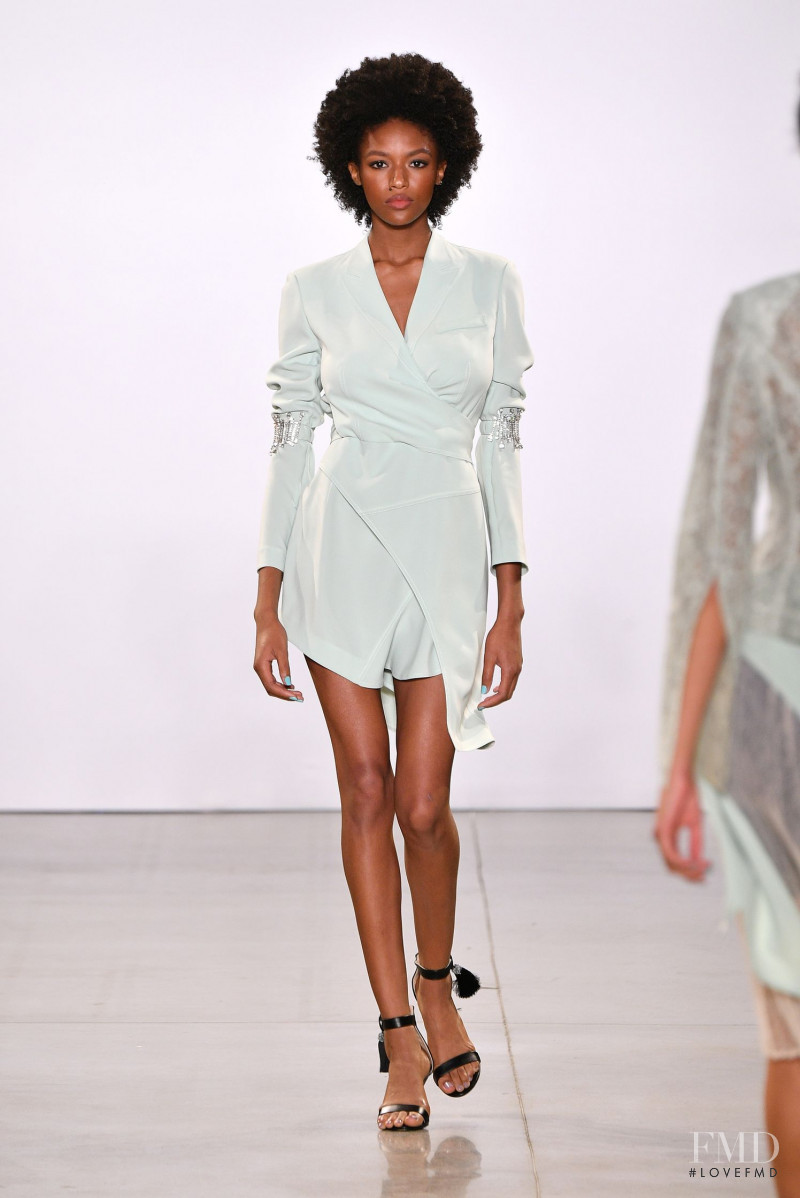 Angela Garten featured in  the Taoray Wang fashion show for Spring/Summer 2020