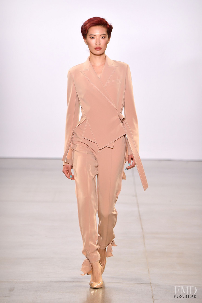 Nuri Son featured in  the Taoray Wang fashion show for Spring/Summer 2020