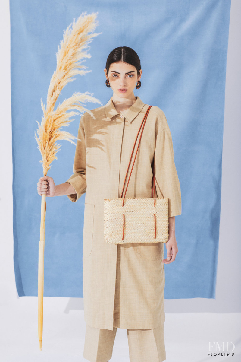 Laura Tserkovna featured in  the Santapalma lookbook for Autumn/Winter 2018