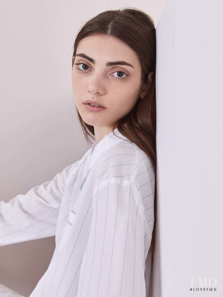 Laura Tserkovna featured in  the Zara Home lookbook for Summer 2018