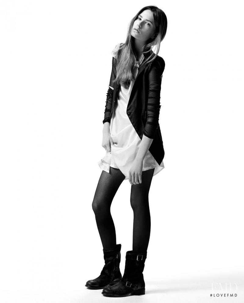 Caroline Brasch Nielsen featured in  the Black Noir advertisement for Autumn/Winter 2010