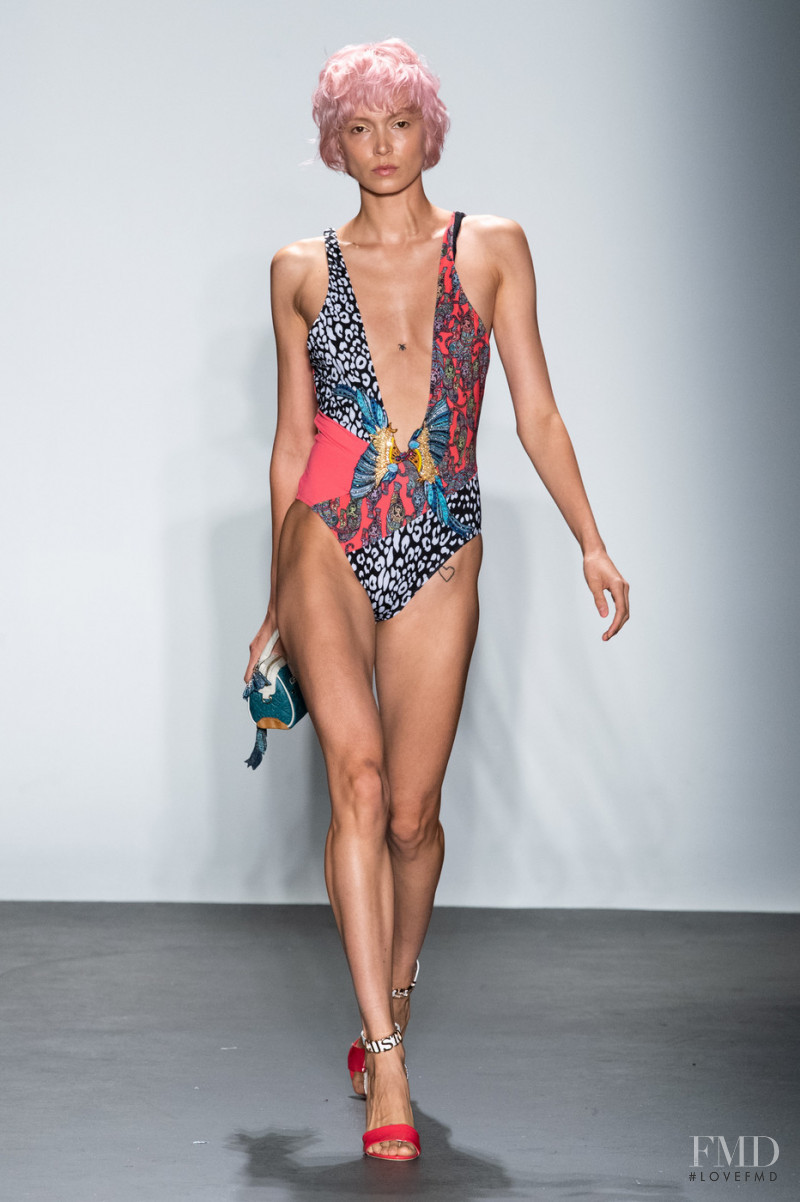 Kate Vitamin featured in  the Custo Barcelona fashion show for Spring/Summer 2020