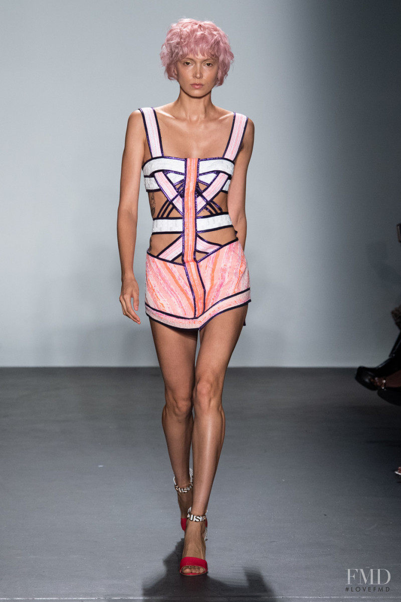 Kate Vitamin featured in  the Custo Barcelona fashion show for Spring/Summer 2020
