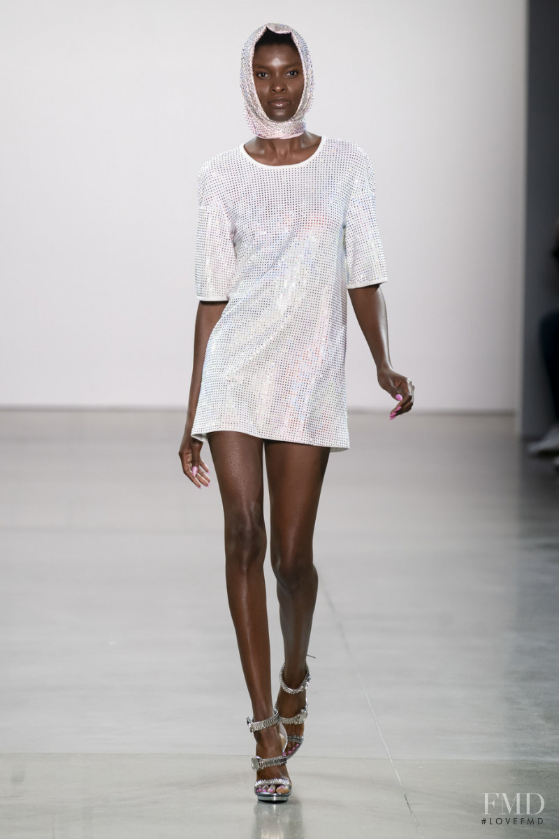 Barbra Lee Grant featured in  the Christian Cowan fashion show for Spring/Summer 2020