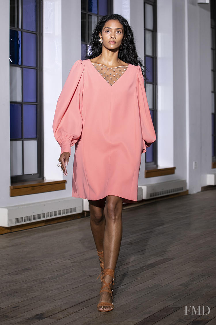 Jaycina Almond featured in  the ADEAM fashion show for Spring/Summer 2020