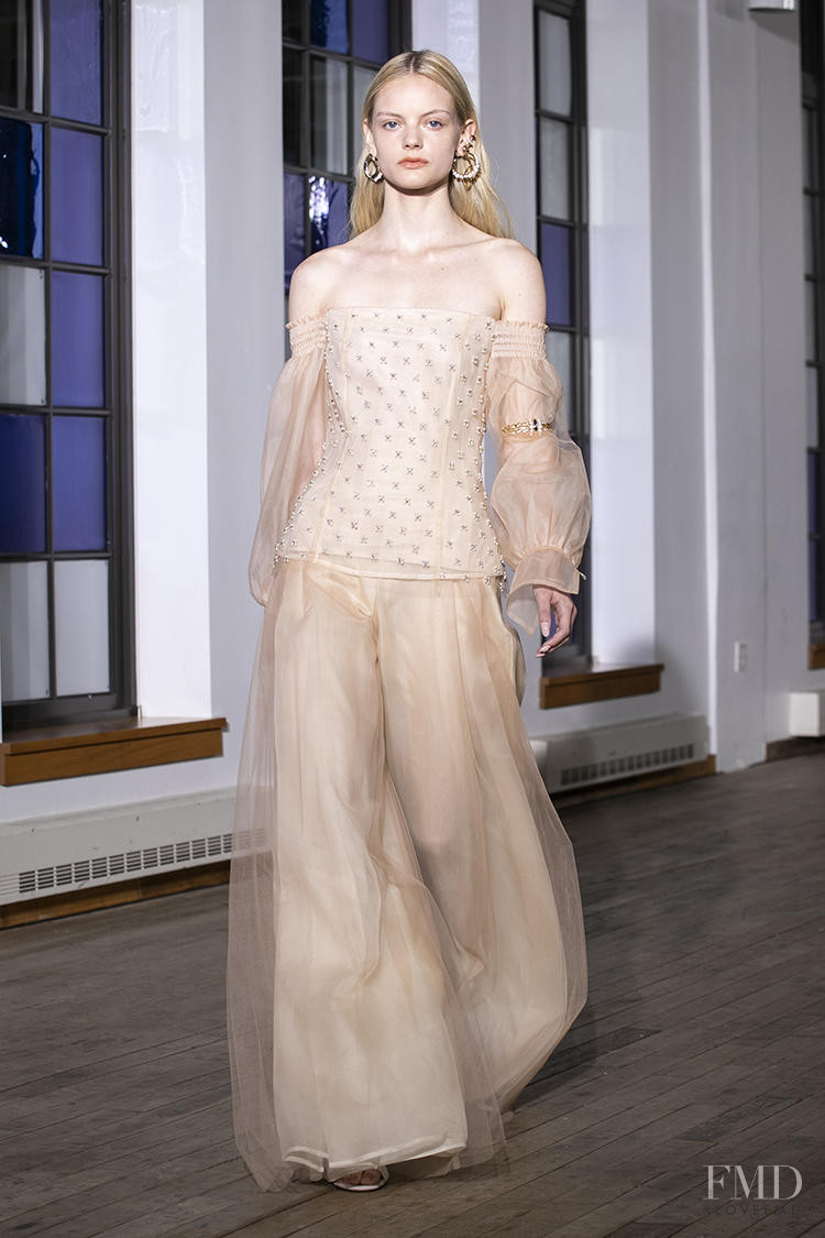 Elizabeth Thompson featured in  the ADEAM fashion show for Spring/Summer 2020
