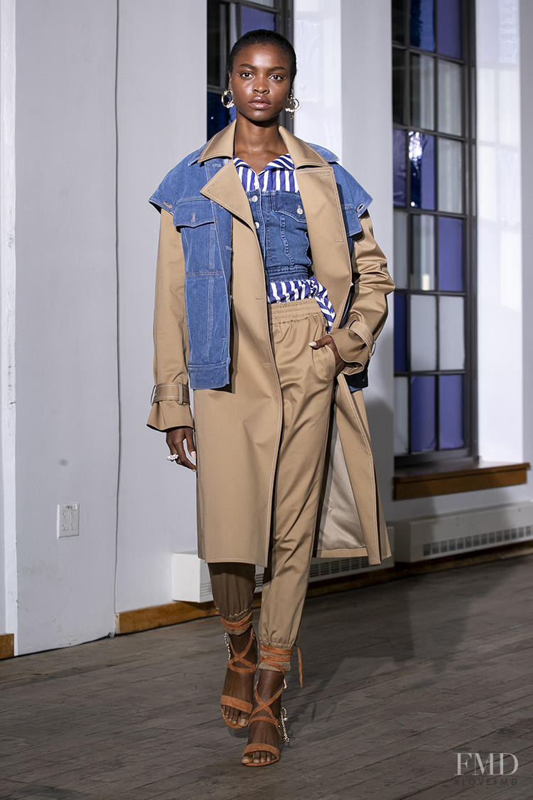 Olamide Ogundele featured in  the ADEAM fashion show for Spring/Summer 2020