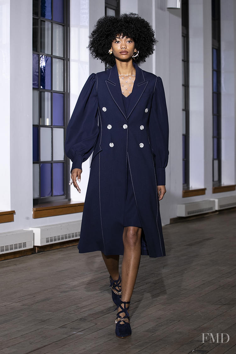 Chelsea Monet McCollum featured in  the ADEAM fashion show for Spring/Summer 2020