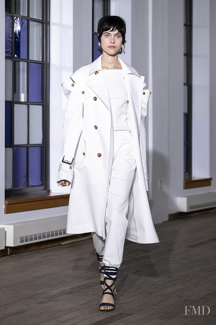 Ilona Desmet featured in  the ADEAM fashion show for Spring/Summer 2020
