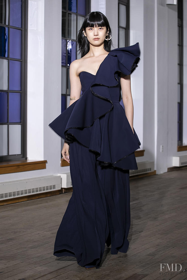 Kiko Arai featured in  the ADEAM fashion show for Spring/Summer 2020
