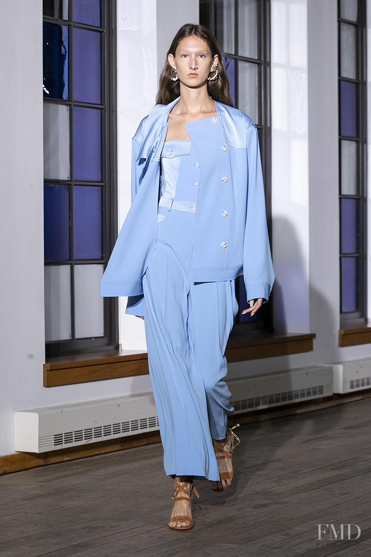 Jay Wright featured in  the ADEAM fashion show for Spring/Summer 2020