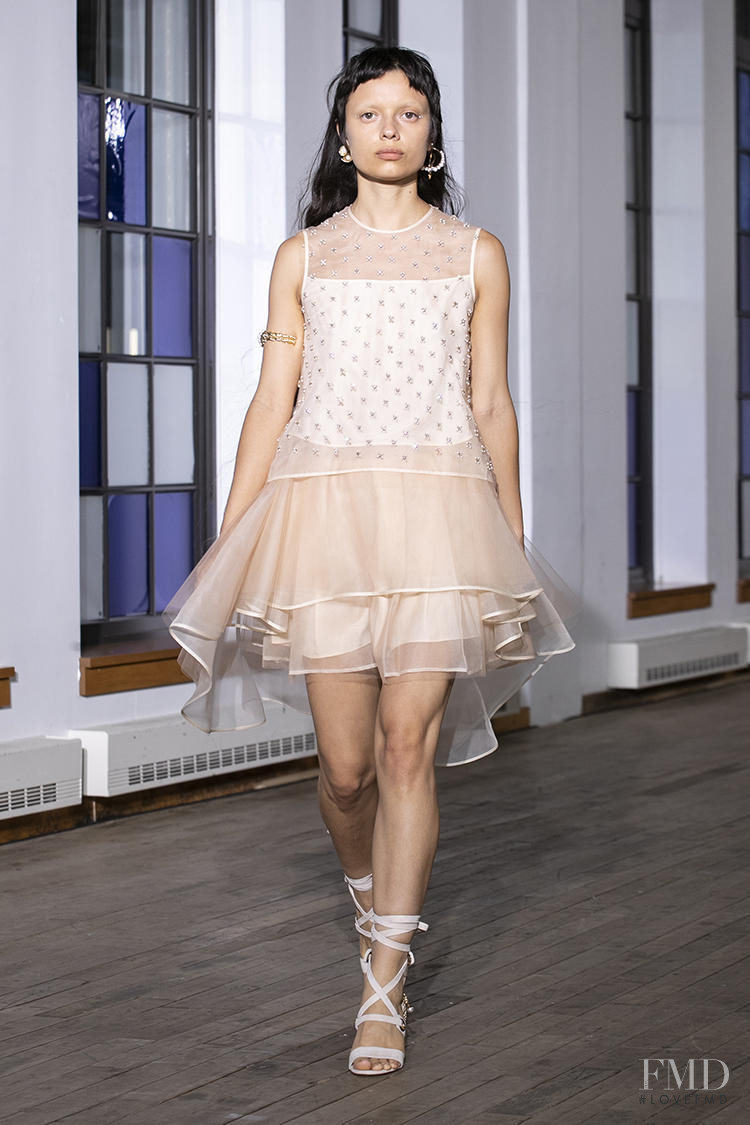 Sara Hiromi Skinner featured in  the ADEAM fashion show for Spring/Summer 2020