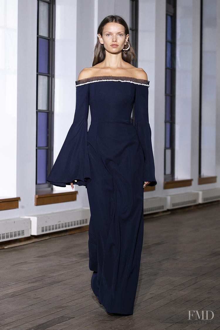 Marie-Louise Wedel featured in  the ADEAM fashion show for Spring/Summer 2020
