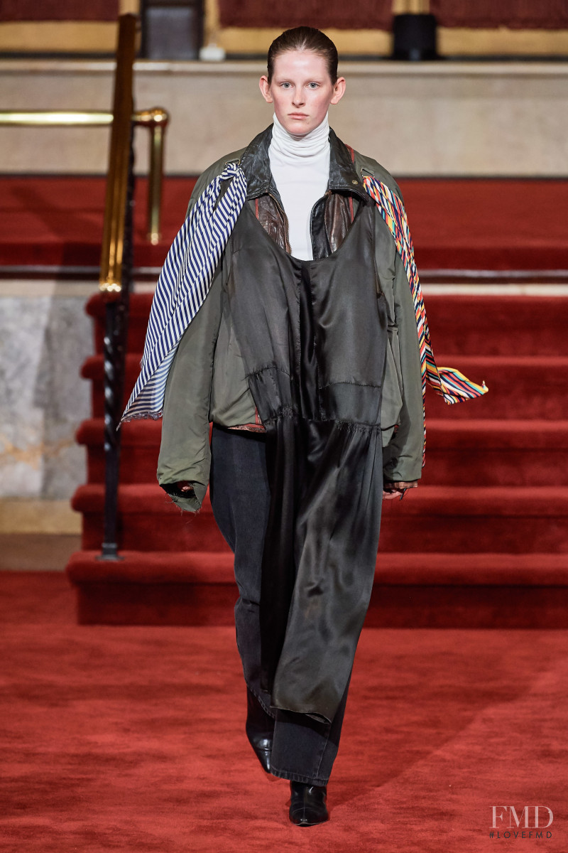 Freya Lawrence featured in  the CDLM fashion show for Spring/Summer 2020