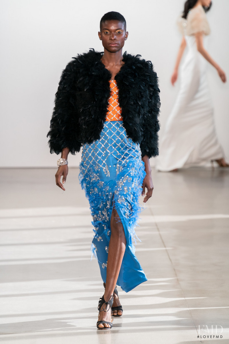 Barbra Lee Grant featured in  the Bibhu Mohapatra fashion show for Spring/Summer 2020