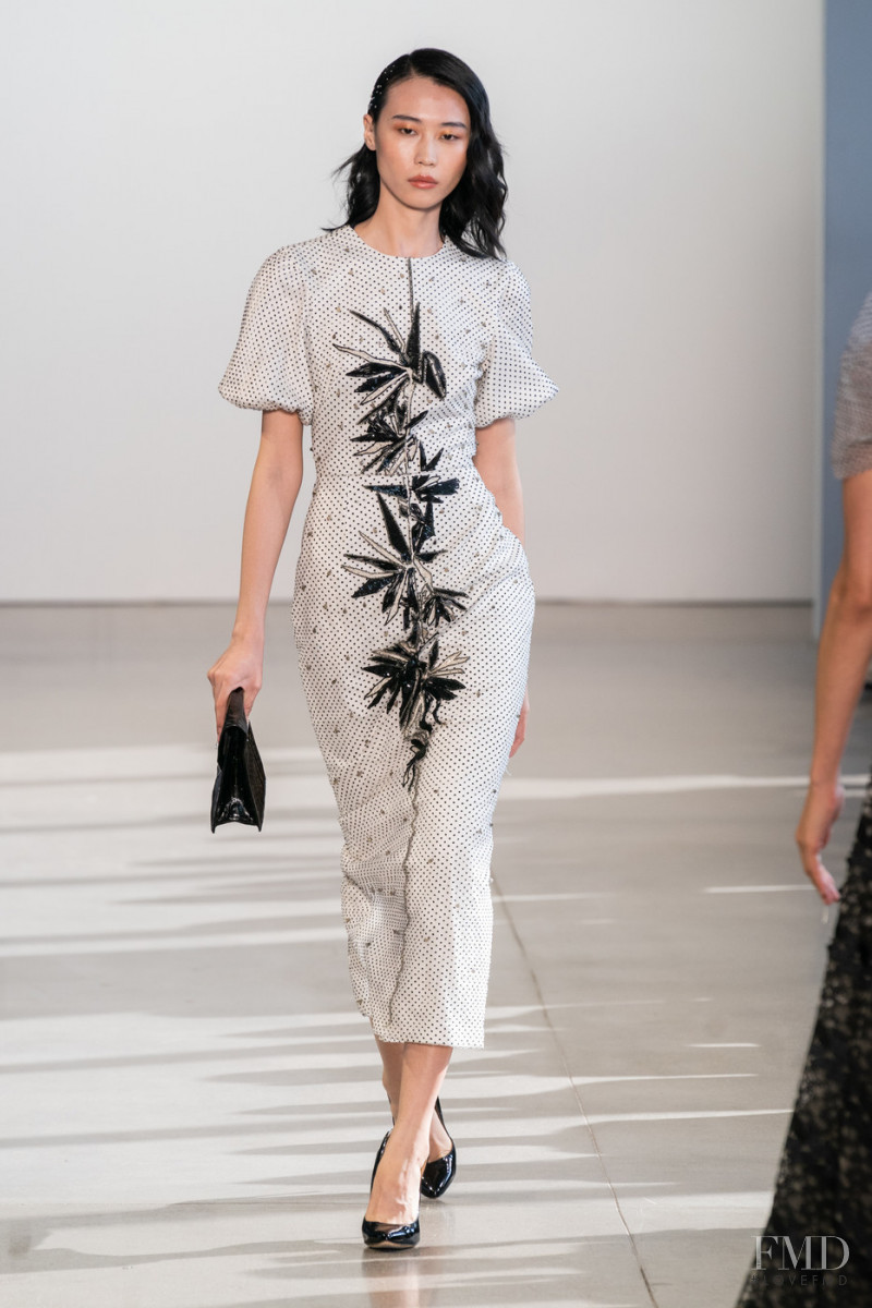 Ruoyang  He featured in  the Bibhu Mohapatra fashion show for Spring/Summer 2020