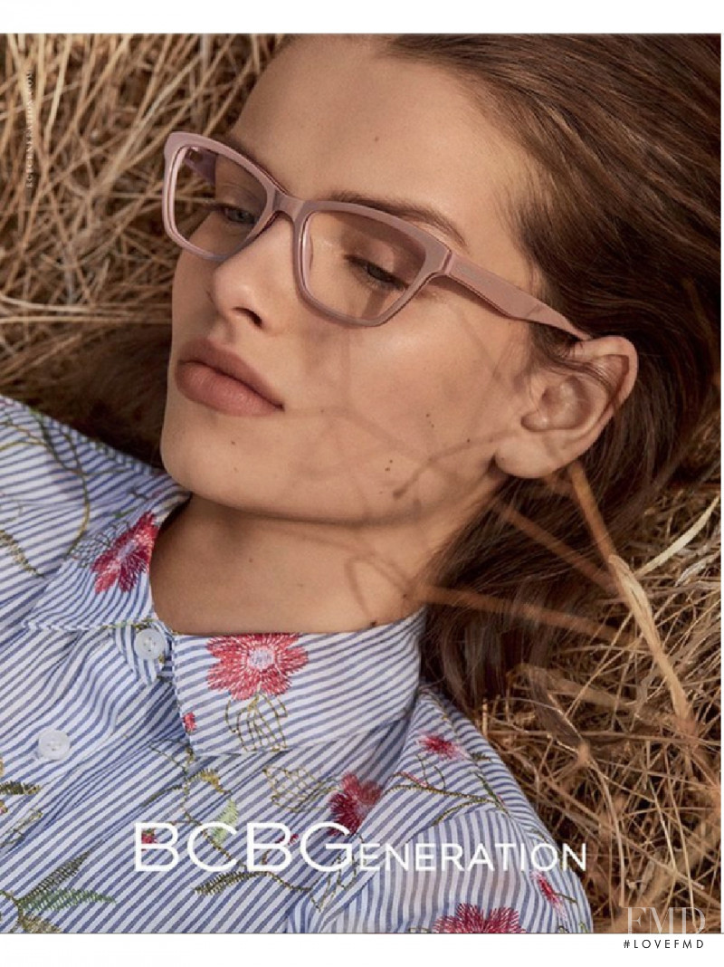 Marie-Louise Wedel featured in  the BCBGeneration advertisement for Spring/Summer 2018