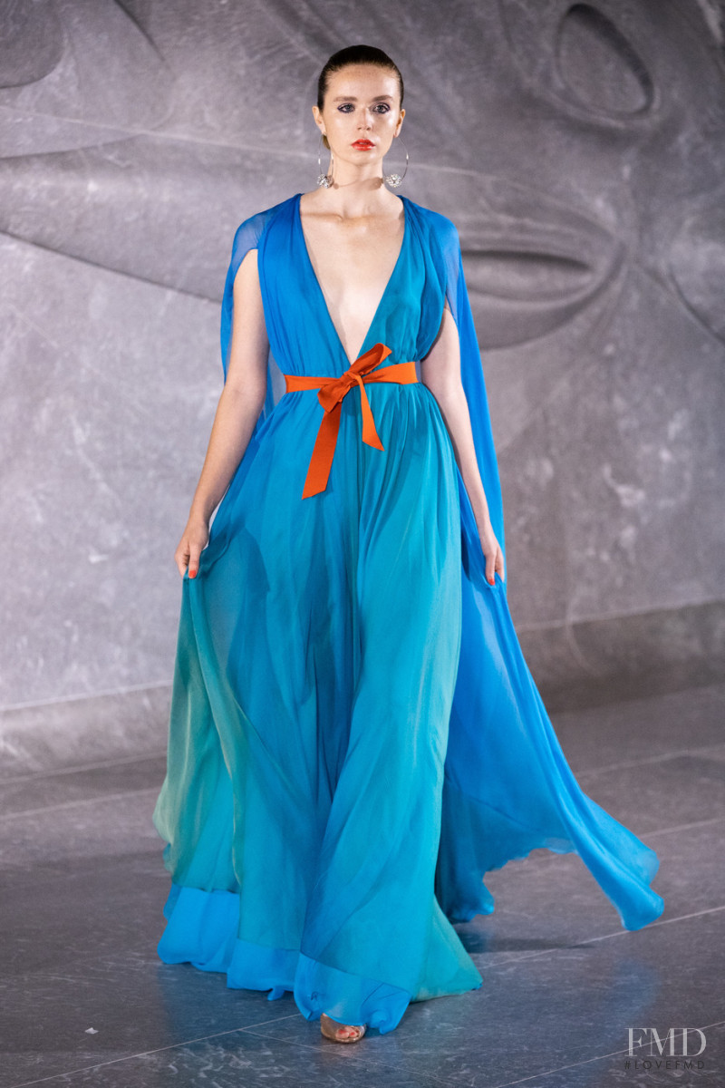 Dayton Pangborn featured in  the Naeem Khan fashion show for Spring/Summer 2020