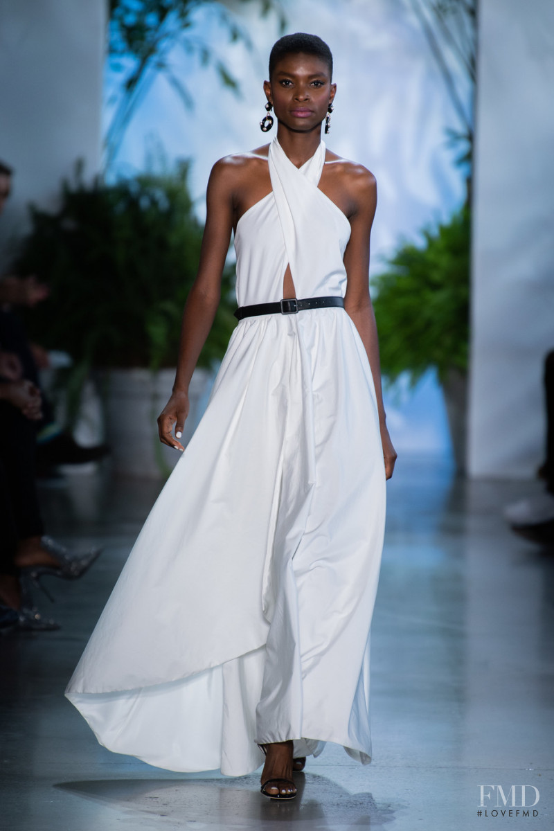 Barbra Lee Grant featured in  the Dennis Basso fashion show for Spring/Summer 2020