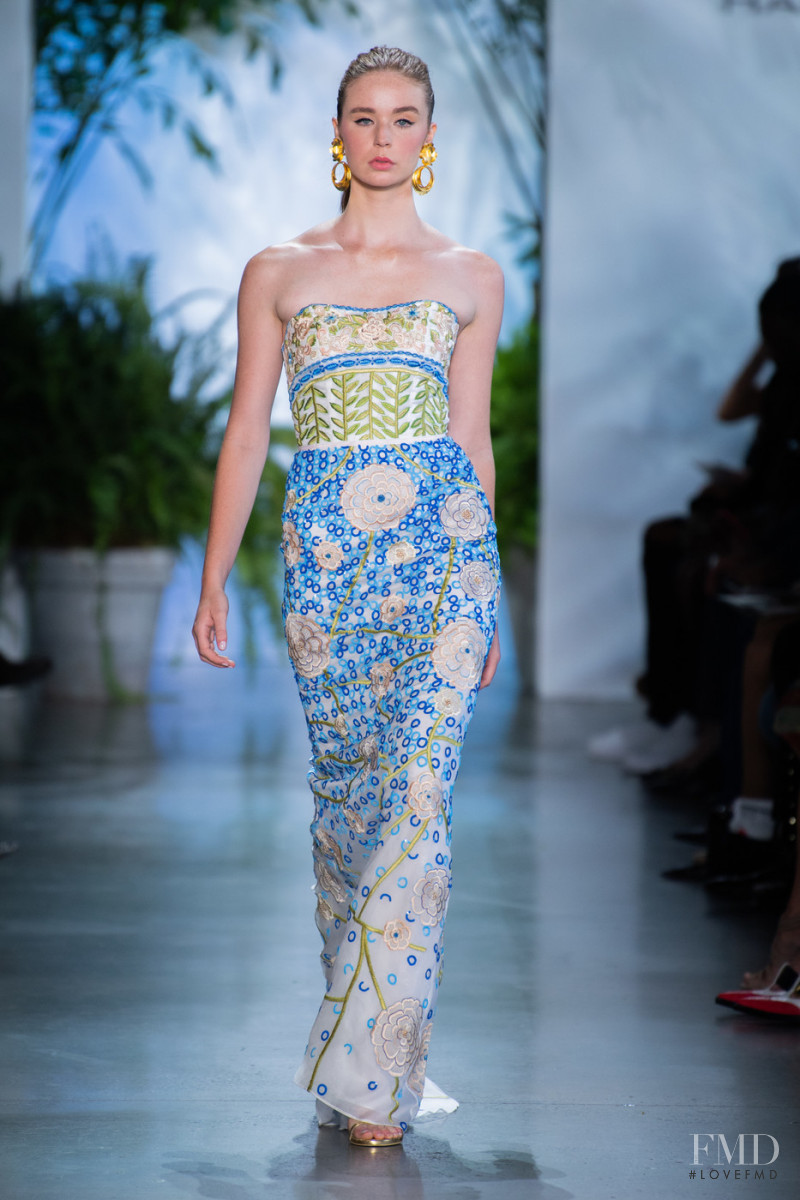 Dayton Pangborn featured in  the Dennis Basso fashion show for Spring/Summer 2020