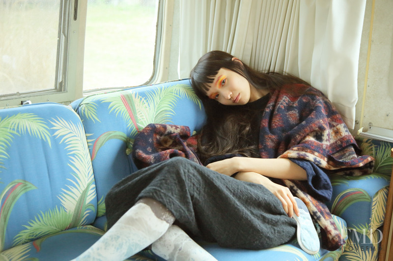 Yuka Mannami featured in  the Stof The Wayfarer advertisement for Autumn/Winter 2016