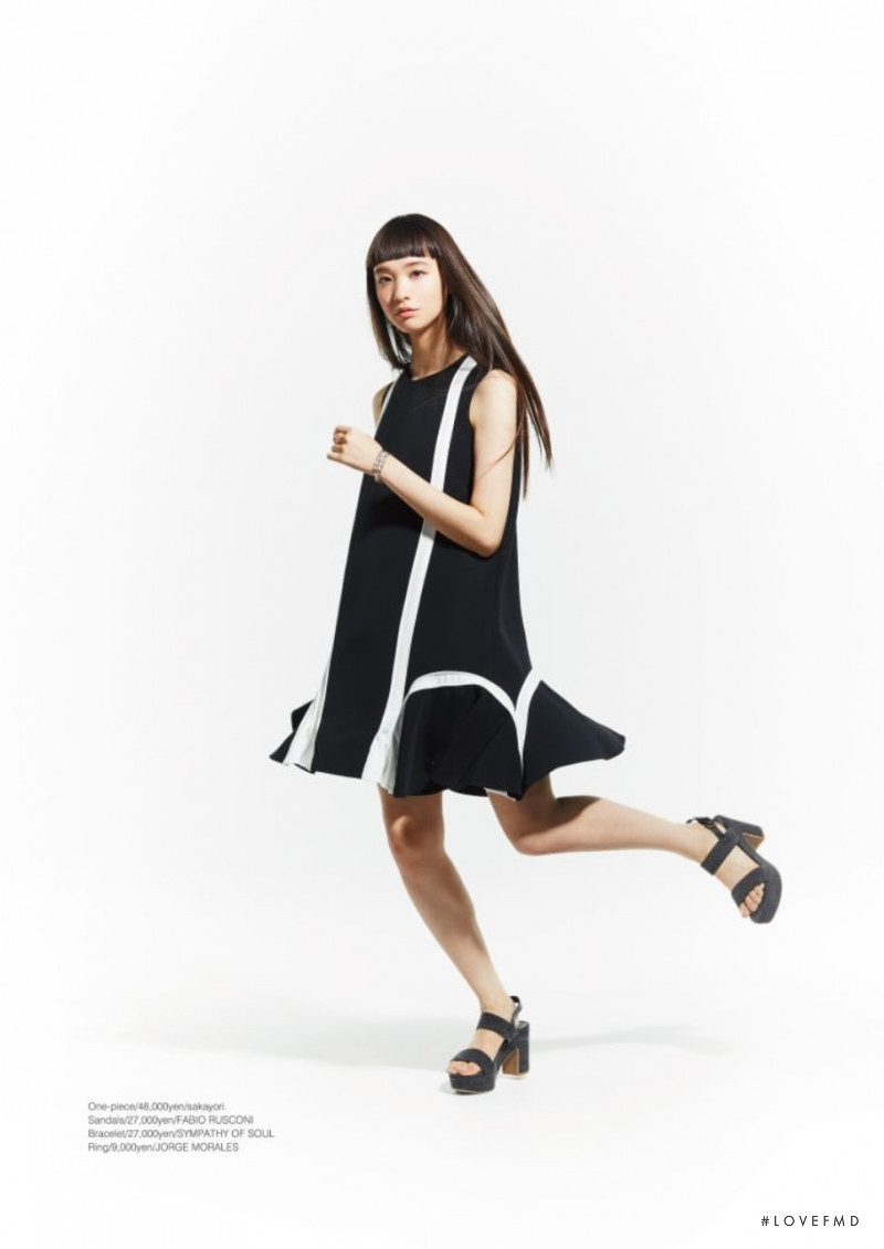 Yuka Mannami featured in  the Sacrament Fig catalogue for Spring/Summer 2016