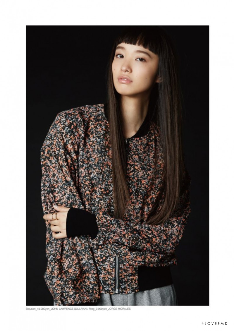 Yuka Mannami featured in  the Sacrament Fig catalogue for Spring/Summer 2016