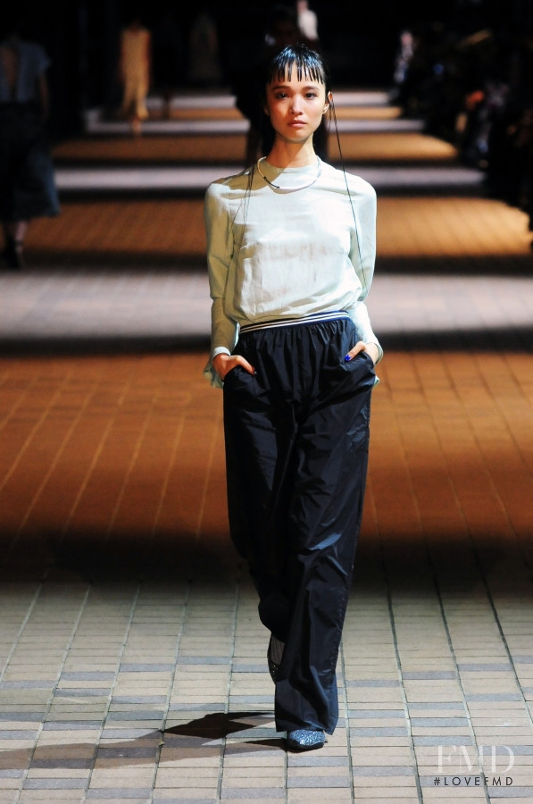 Yuka Mannami featured in  the KBF fashion show for Spring/Summer 2016